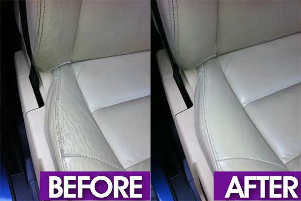 leather seat scuff repair