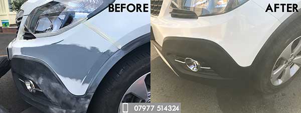 Bumper Repair Swansea Before and After